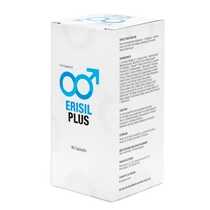 Botella individual de Erisil Plus, destacando la etiqueta y los beneficios para la salud sexual