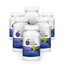 Acai Berry Extreme: paquete de 6 botellas para pérdida de peso
