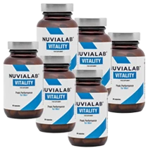 NuviaLab Vitality - Pack de 6 meses para energía y vitalidad