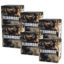 Pack Óptimo Flexomore: 6 unidades para soporte y salud articular prolongada.