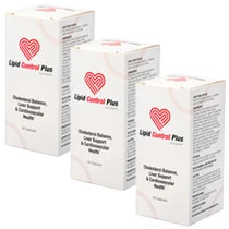 Pack Estándar Lipid Control Plus | 3 botellas para la salud cardiovascular