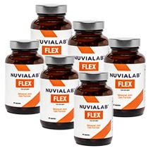 Paquete Óptimo NuviaLab Flex para seis meses de soporte articular.