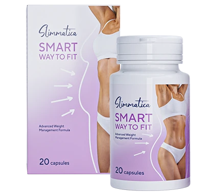 Envase de Slimmatica, la innovadora bebida para adelgazar con té matcha.