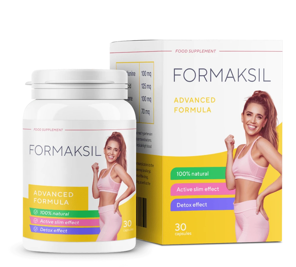 Cápsulas Formaksil: suplemento natural y quemagrasas para perder peso
